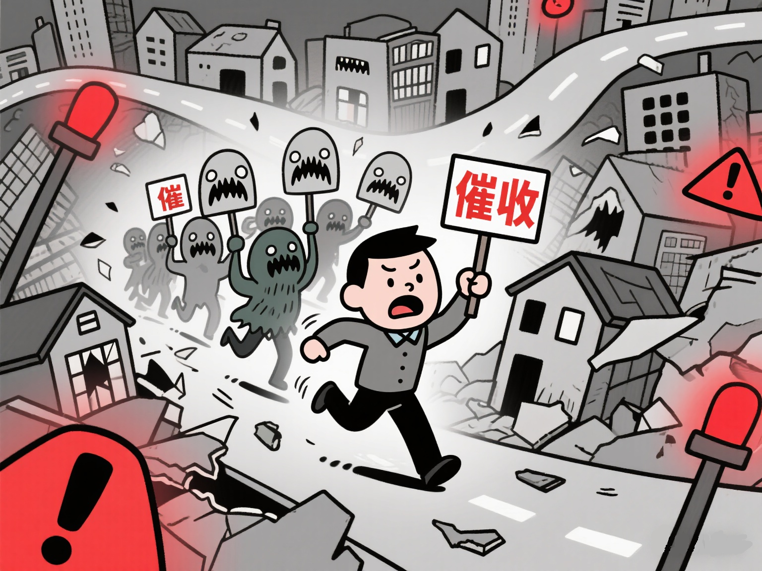 为什么大多数网贷都只疯狂催收不起诉