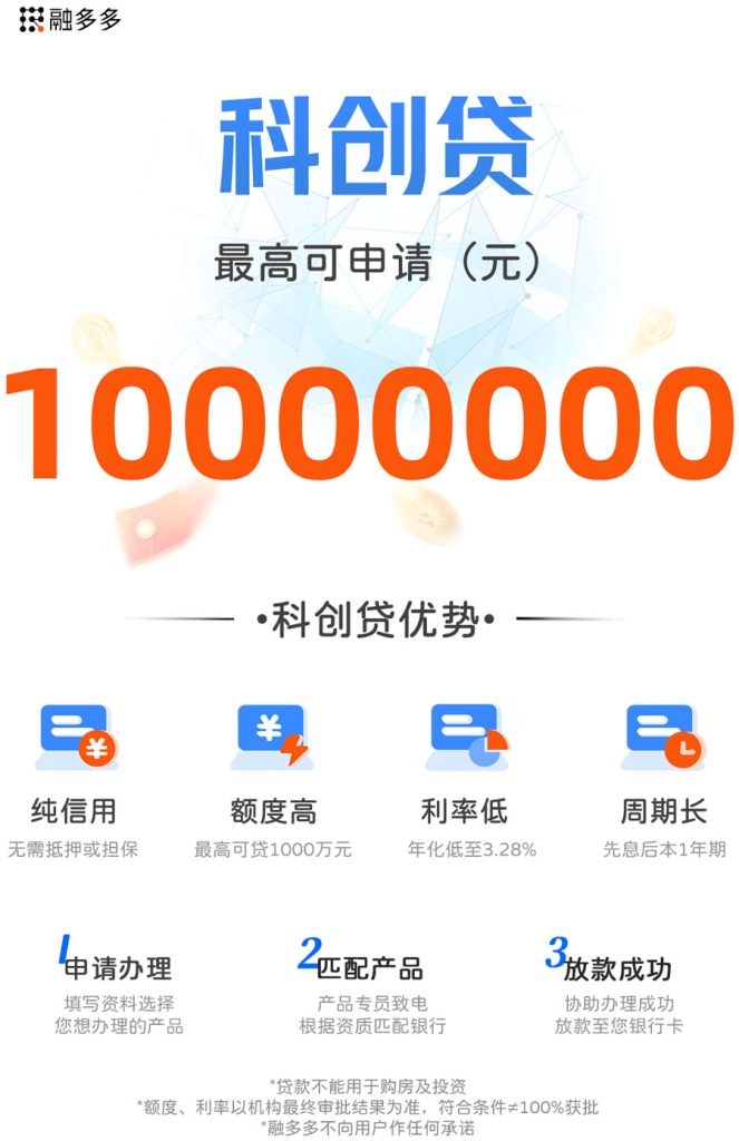 图片[1]⠂科创贷|银税贷|专利贷，企业成立满两年，纳税等级A/B级