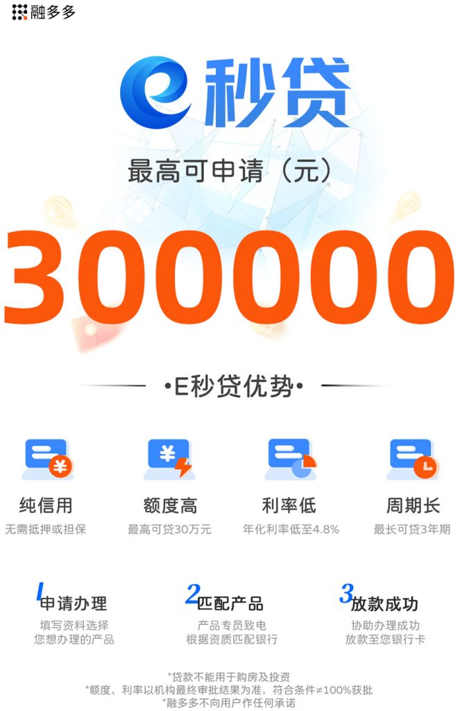 图片[1]⠂广发E秒贷，低门槛信贷额度最高30万