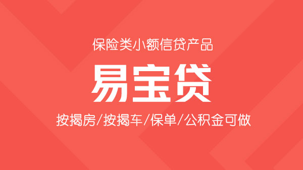 太平易宝贷，线上非银信贷，额度最高20万